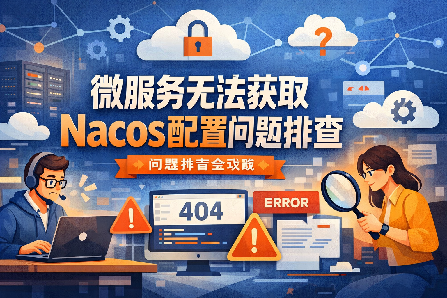 微服务无法获取nacos配置问题排查-废柴阿尤 の 博客